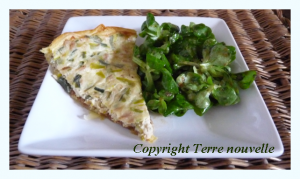 quiche au thon et aux poireaux