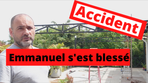 ACCIDENT : Emmanuel s'est blessé