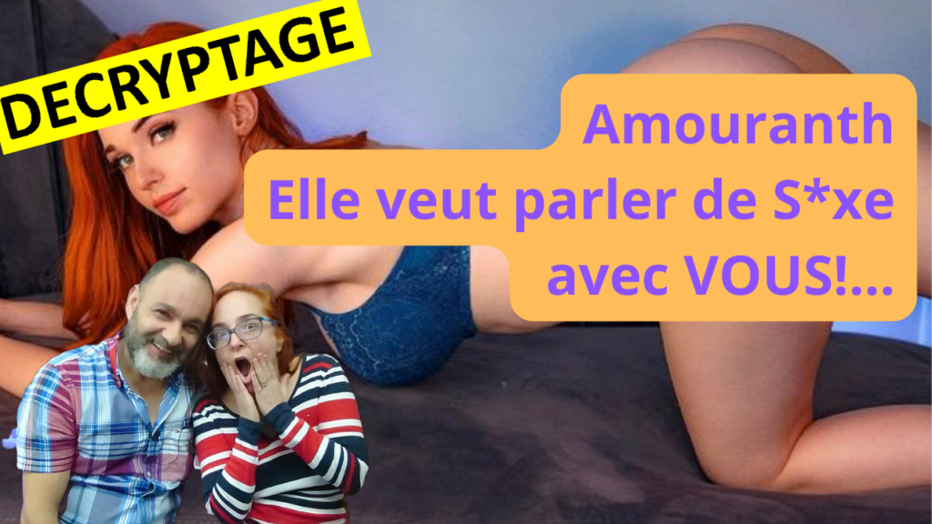 DECRYPTAGE | Amouranth, elle veut parler de S*exe avec VOUS !... on décryptage un exemple de Business lucratif utilisant l'Intelligence Artificielle (et en plus c'est coquin !...)