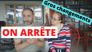 ON ARRÊTE !... (gros changements sur la chaîne)