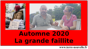 Automne 2020 : la Grande Faillite