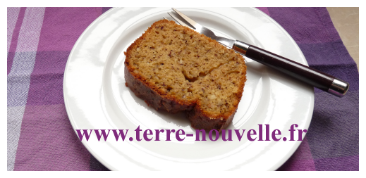 Cake aux noisettes dorées