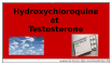 Hydroxychloroquine et testostérone