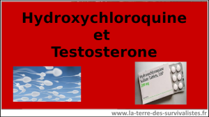 Hydroxychloroquine et Testostérone