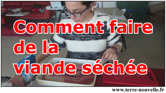 Comment faire de la viande séchée : exemple, en vidéo, étape par étape, avec du filet mignon, du sel et des épices... un délice !...