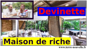 Devinette : allez-vous devenir la valeur et le prix de vente de cette maison de riche ?... ;-)