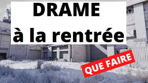 DRAME à la rentrée ! Que faire pour ne pas faire partie de ceux qui vont souffrir