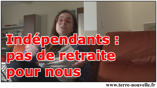 Indépendants, professions libérales, chef de petite entreprise, pas de retraite pour nous ...