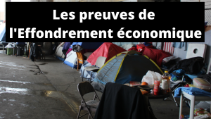 les PREUVES de l'Effondrement économique