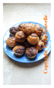 Muffins banane chocolat