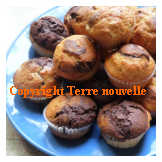 muffins banane chocolat