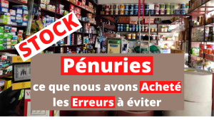 Pénuries monstres : ce que nous avons acheté + les erreurs à éviter