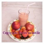 Shake yaourt et fruits