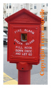 San Francisco : borne alerte incendie Fire Alarm