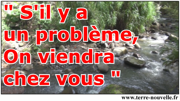 On a tous entendu, en tant que survivaliste : "Si'y a un problème, on viendra chez vous" !...