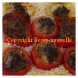 Tomate farcie et autres légumes