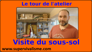 Le tour de l'Atelier : visite du sous-sol