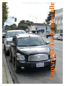 Chevrolet, chevy, voiture de location en Californie