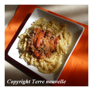 pates-sauce-poivron Sauce aux poivrons rouges pour les pâtes : avec ou sans viande, elle est divine!...