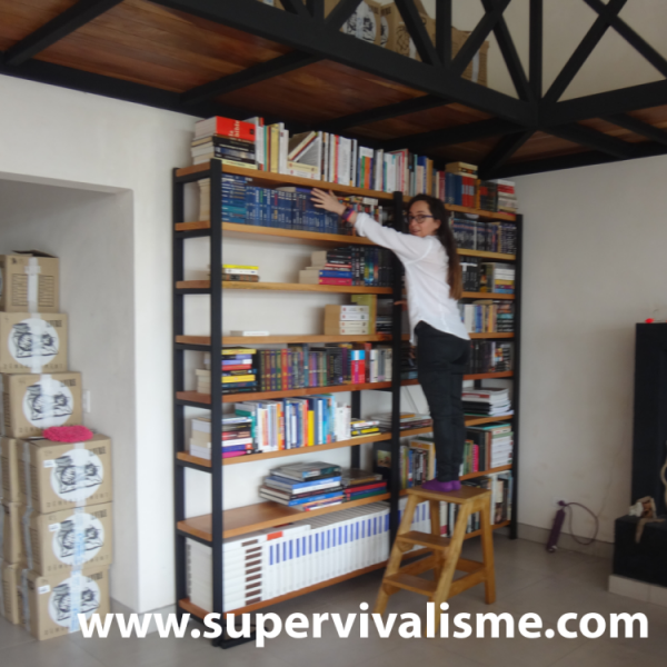 Makers : fabrication de notre bibliothèque métal bois On vous a filmé toutes les étapes de la fabrication de notre bibliothèque métal - bois : on l'adore ! ;-)
