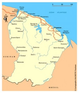 carte-de-la-guyane-française Carte de la Guyane : un refuge pour survivalistes ?
