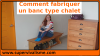 Comment fabriquer un banc en bois style chalet comment fabriquer un banc type chalet
