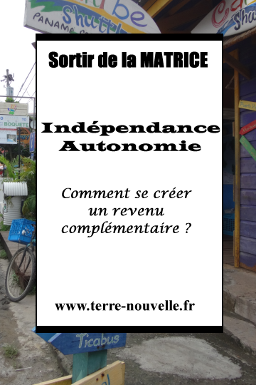 Indépendance, Autonomie : comment se créer un revenu complémentaire ?