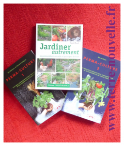 jardiner-autrement-permaculture Jardiner autrement, permaculture, livre de Margit Rush et les deux ouvrages de références en permaculture de Bill Mollison