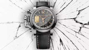 En cas durgence, brisez la glace... Une montre "survivaliste" avec un lingot d'OR de 1g, à utiliser en cas d'urgence...