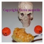 Gratin de potiron d'Halloween