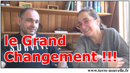 Une grande nouvelle : nouvelle chaîne SuperVivalisme Le Grand Changement : notre nouvelle chaîne SuperVivalisme, pour sortir de la matrice et vivre une vie explosive !!!