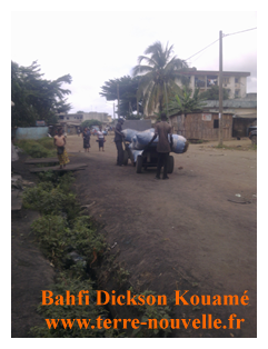 Fabrication de charbon de bambou par Bahfi Dickson Kouamé, en Cote dIvoire Comment fabriquer du charbon de bambou Transport du charbon de bois dans des espaces de vente