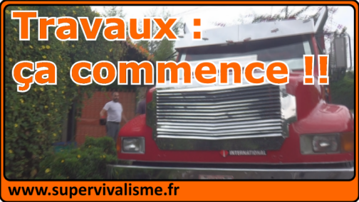 Livraison de matériaux pour la rénovation de notre sanctuaire Travaux de rénovation de notre sanctuaire au Costa Rica : ça commence... la première livraison de matériaux et une surprise...