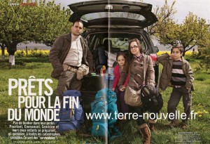vsd page1 22 300x205 Détail de larticle de VSD sur la famille survivaliste de Terre nouvelle